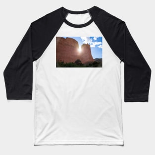 Sunshine Cliff at Garden of the Gods Baseball T-Shirt